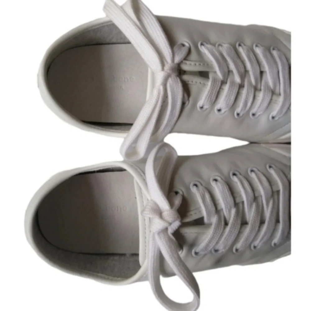 New! Rag & Bone Standard Issue Lace Up White Leather Sneaker Size 6.5 and Size 8 - Picture 5 of 11